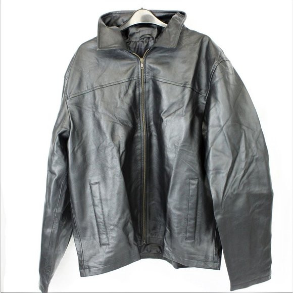 Tailor Outfits LTD Leather Motorcycle Jacket in Black - FCM18
